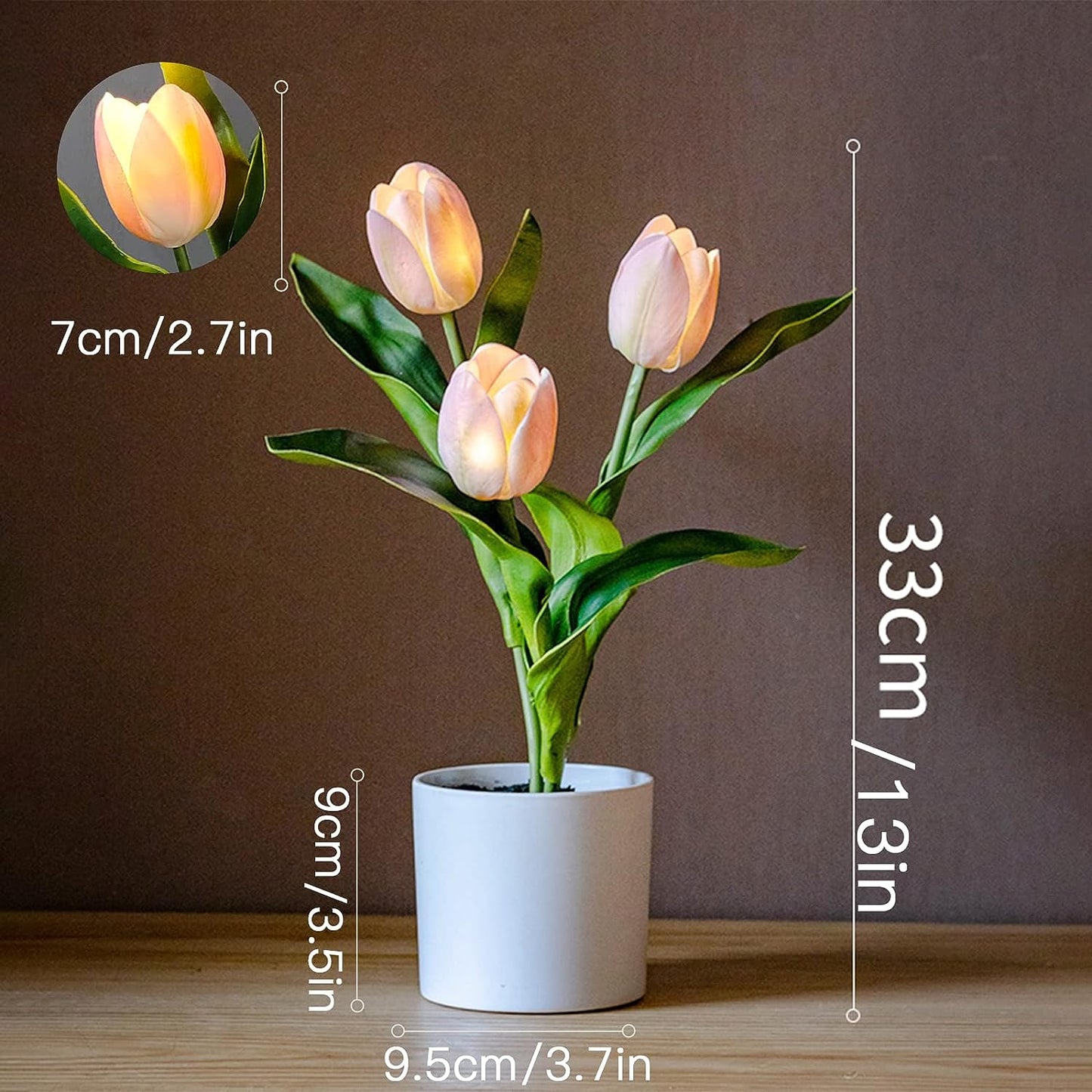 Bonsai Tulips Nightlight