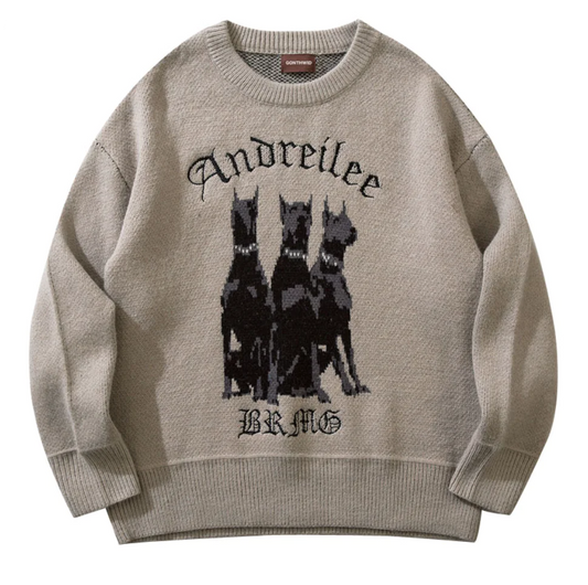 Vintage Doberman Sweater