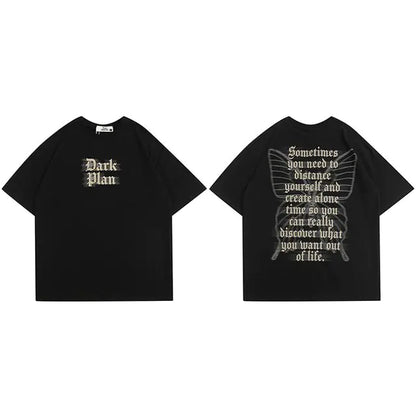 Dark Plan Oversized T-Shirt