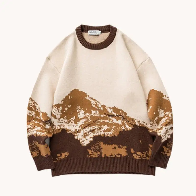 Mountain Graphic Sweater R&T