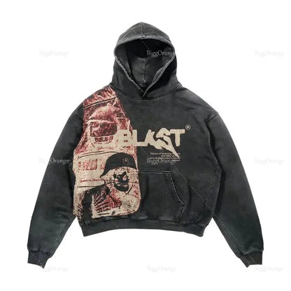 Blast Print Hoodie