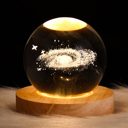 CosmicCharm™ Planetarium Crystal Ball Lamp